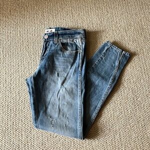 Lightly distressed Amo jeans